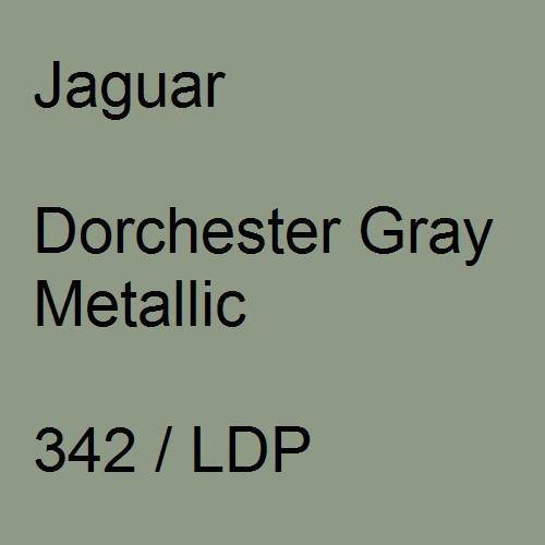 Jaguar, Dorchester Gray Metallic, 342 / LDP.